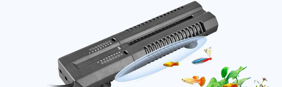 Amazon.co.jp: FEDOUR 400Wダブル加熱チューブ水槽ヒーター