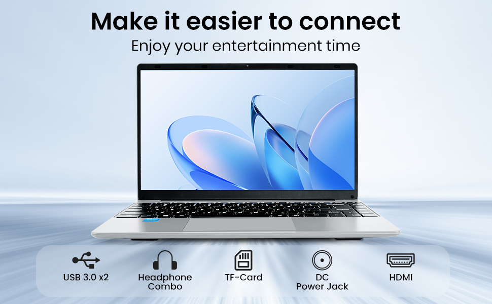 mini laptop 10 inch gray