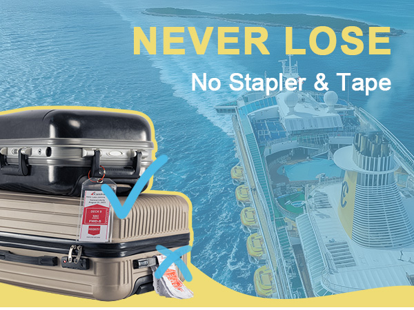 never lose, 2 size set eliminate the anxiety of choosing a tag