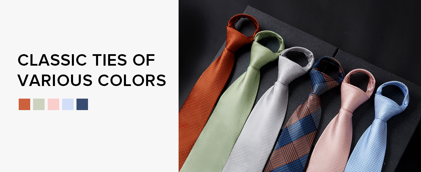 more color tie for choice