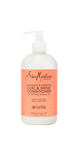 SheaMoisture Coconut & Hibiscus Curl & Shine Conditioner, 13oz 