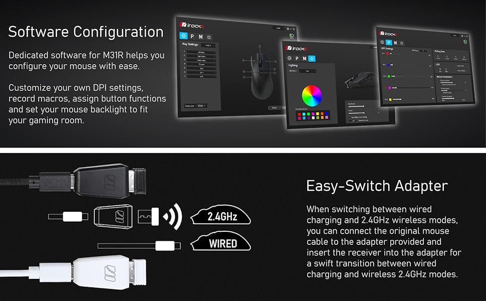 M31R optical gaming mouse
