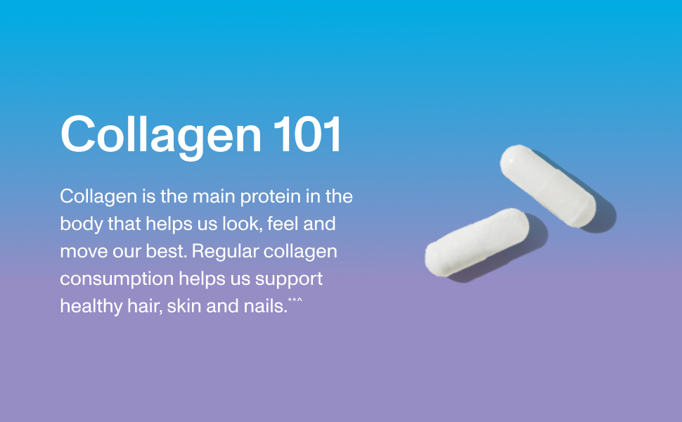 Collagen is the main protein in the body. Regular consumption supoorts hair, nails and skin