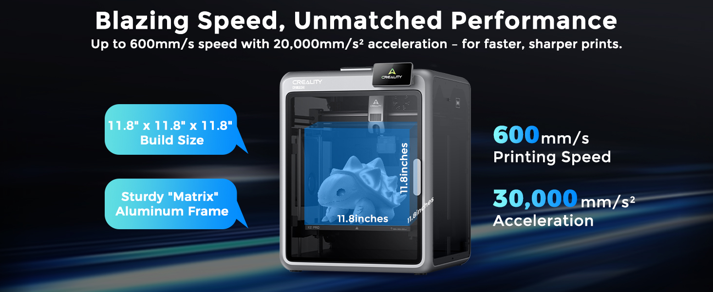 K2 Pro Combo 3D Printer