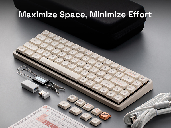 IQUINX MG65 ホワイト Amazon.com: IQUNIX Magi65 Pro Low Profile Mechanical