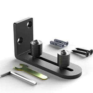 sliding barn door bottom guide