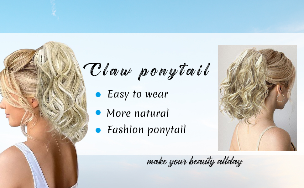 clip in ponytail hair extensions hair extensions clip in hair pieces for women hair claw clip