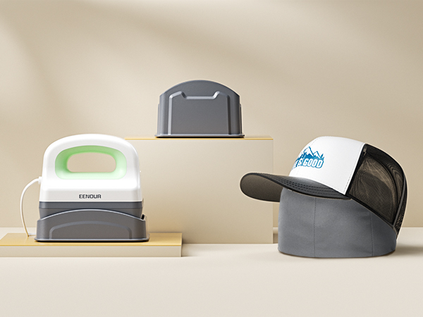hat cap heat press machine 2 pressing base curved round wide compitible baseball trucker snapback 