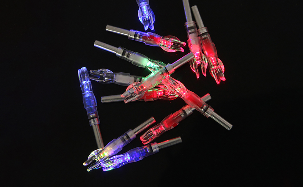 Archery Lighted nocks for Arrows