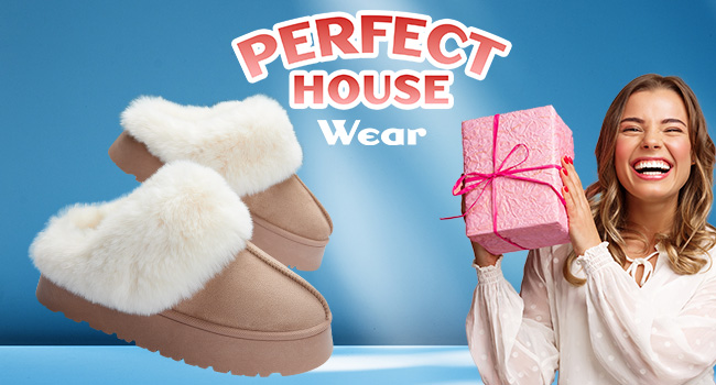 CityComfort Sherpa Lined Slippers for Women Teenagers, Fluffy Slip-On House Shoes with Non Slip Sole - Gifts for Her 10 CityComfort Sherpa Lined Slippers for Women Teenagers