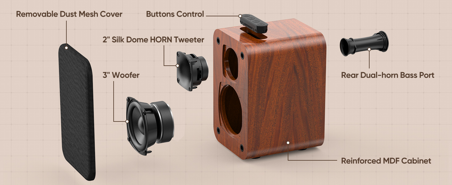 BOOKSHELF SPEAKER