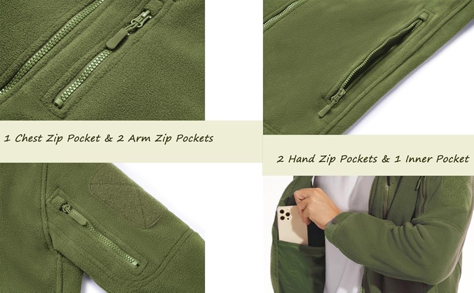 Fleece Hoodies Jassen voor Mannen Winter Windbeaker Tactische Jassen Voor Mannen Winter Windbeaker Tactische Jassen