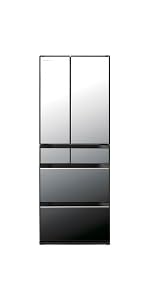 HITACHI冷蔵庫617L 2023年製 R-HXC62T(X) HXCタイプ R-HXC62T ： 冷蔵庫 ： 日立の家電品