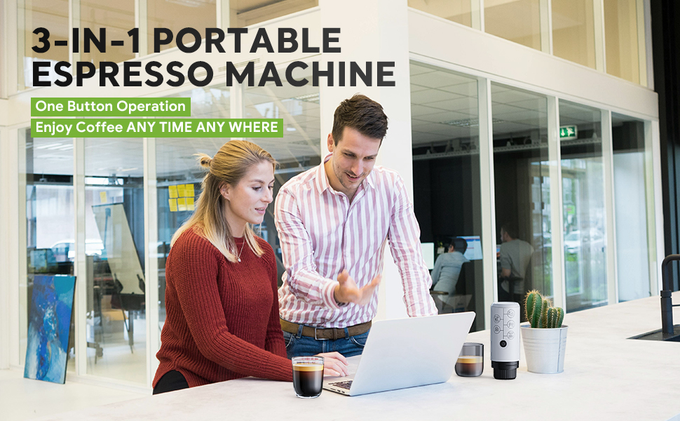 BENFUCHEN 3 in 1 portable espresso maker