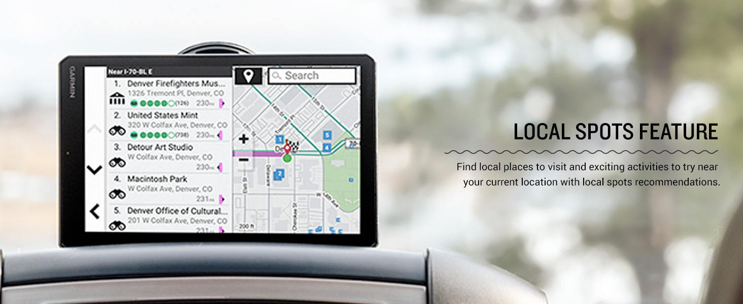 Garmin RV 1095, ExtraLarge, EasytoRead 10” GPS RV Navigator, Custom