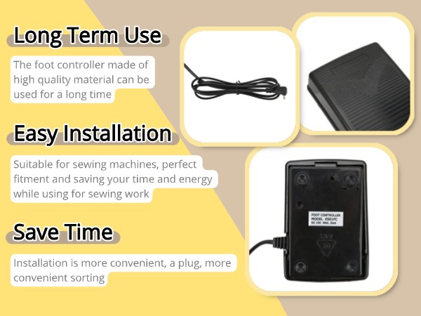 Kena Pavelさん専用 Amazon.com: Sewing Machine Foot Control Pedal Replacement