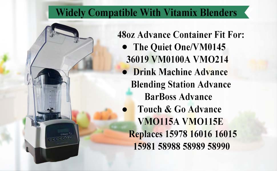 wide compatible with vitamix blenders