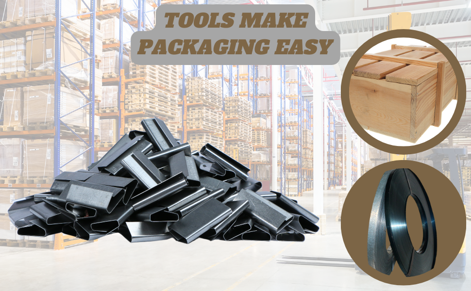 Closed Seals For Steel Strapping - Rootze By