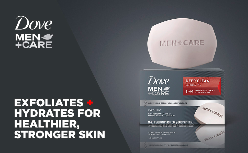 Dove Men+Care Deep Clean Body and Face Bar