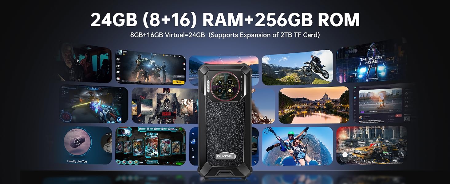 Amazon.com: OUKITEL WP19 Pro Rugged Smartphone Unlocked, 22000mAh ...