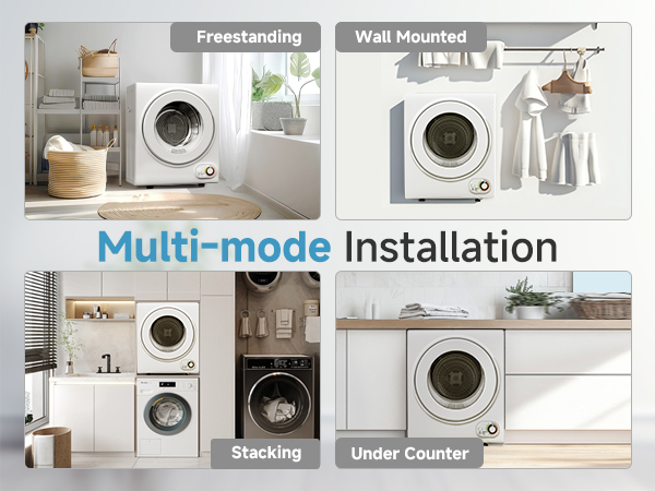 【shoooot】ドライヤFESTINOTsuya Moist Dryer SIMZLIFE 3.5 cu. ft. vented Front Load Stackable Electric