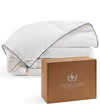 Pacific Coast Goose Feather Down Fiber Comforters Queen Size, Ultra-Soft and Breathable All Season Bedding, 8 Corner & C 8e35020e F852 41f8 A0de 9341fa9140f5. CR0,0,200,225 PT0 SX200 V1