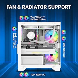 fan & radiator support