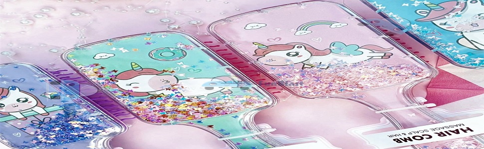 unicorn hair brush for girls, kids hair brush, combs for kids, hair comb for girls, combs for girls