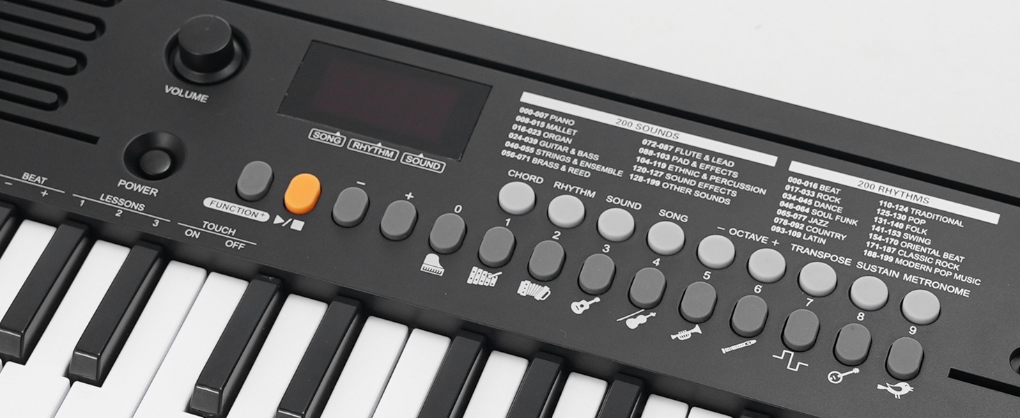 POGOLAB MK2 37 Mini Keys Keyboard Piano, Portable Small