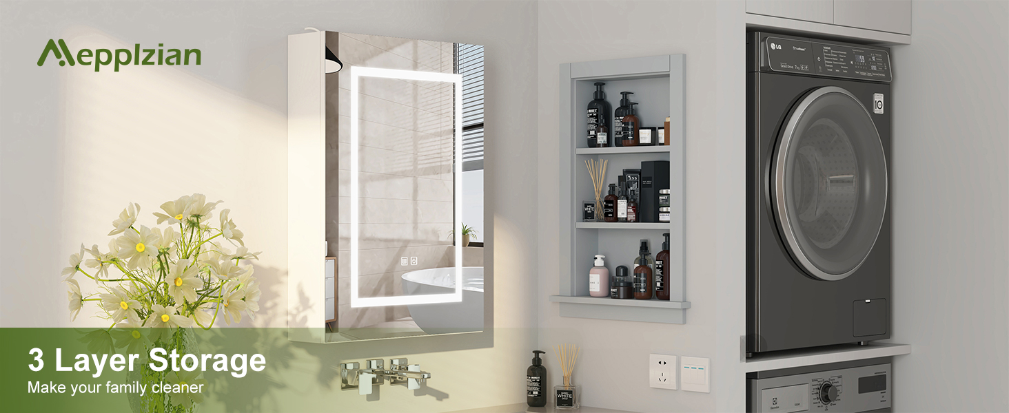 In Wall Shower Niche