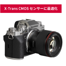 Amazon.co.jp: SAMYANG 単焦点レンズ AF 75mm F1.8 X フジ