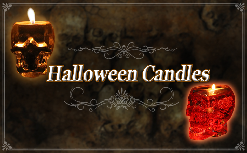 Halloween candle