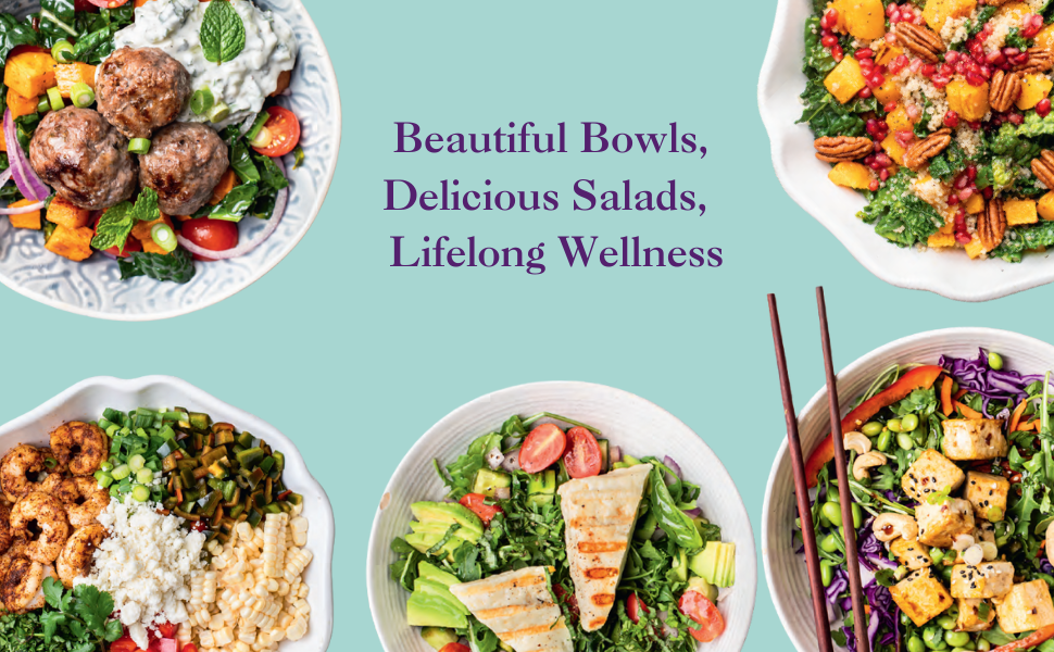 Beautiful bowl salad wellness