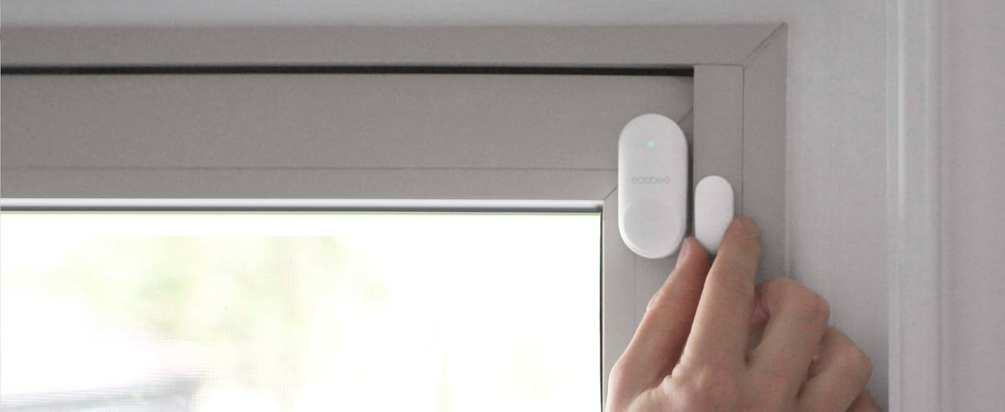 ecobee SmartSensor for Doors and Windows 2Pack, White, Safety