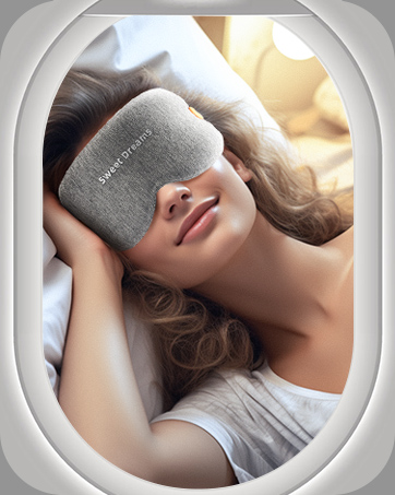 3D Contoured Cup Sleep Eye Mask with Ear Plugs,Noise Canceling Sleeping Masks for Men Women