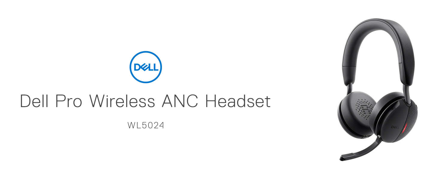 B0CVHHW2NP - Dell Pro Wireless ANC Headset - WL5024