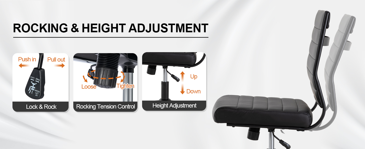 adjustable computer task chair