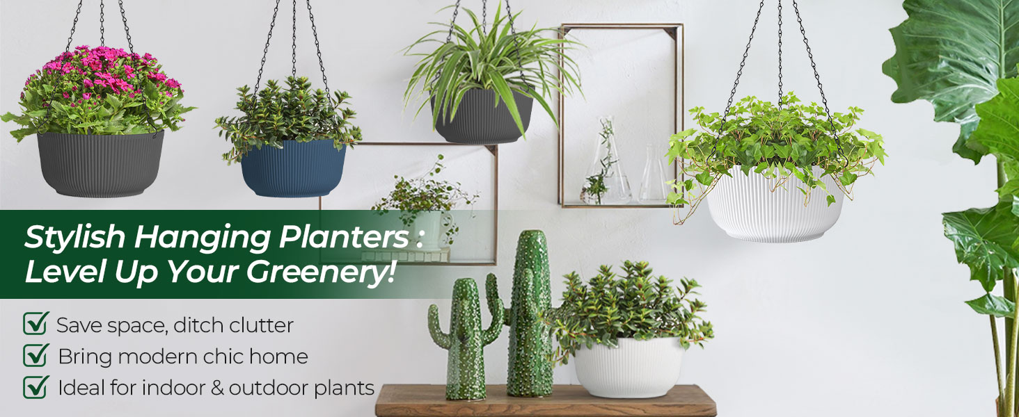 hanging pots