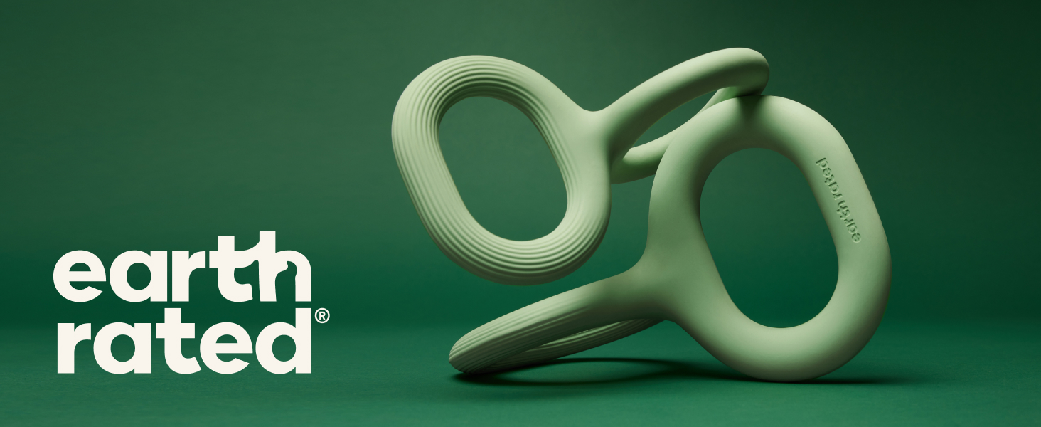 Pet Supplies Earth Rated Tug of War Dog Toy, Durable Natural Rubber