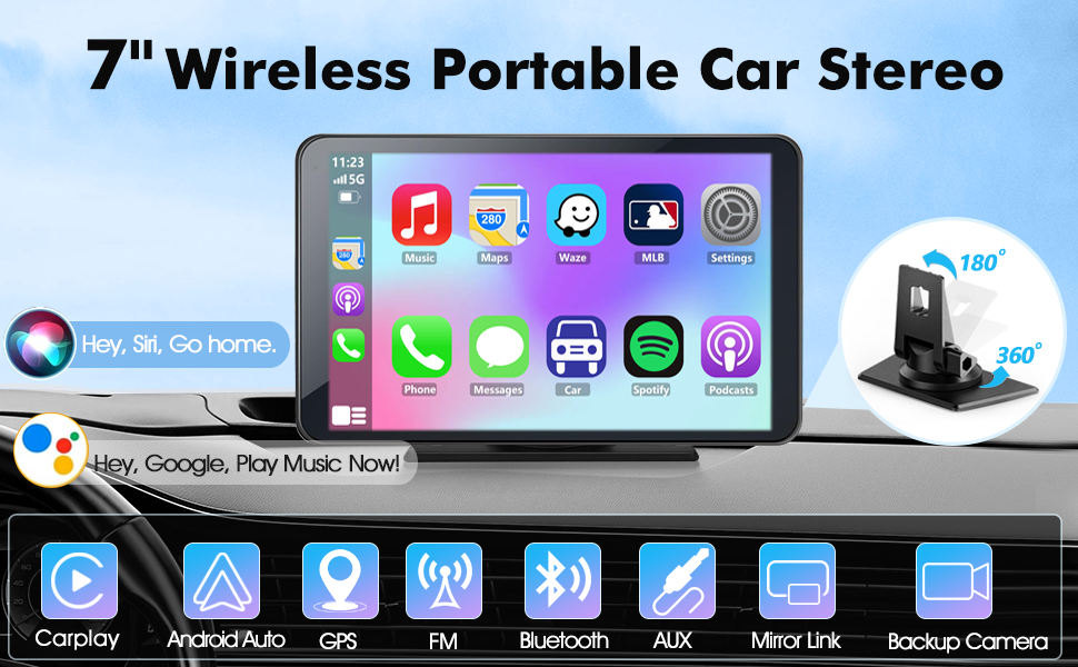 apple carplay est&eacute;reo