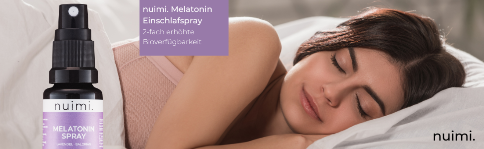 Melatonin Spray, Melatonin hochdosiert, Melatonin Einschlafspray, Einschlafspray