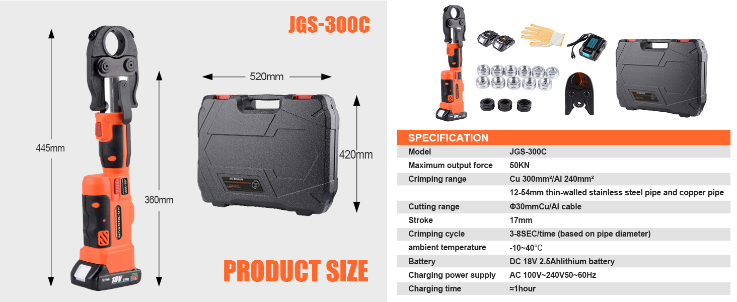 Electric Hydraulic Crimping Tool