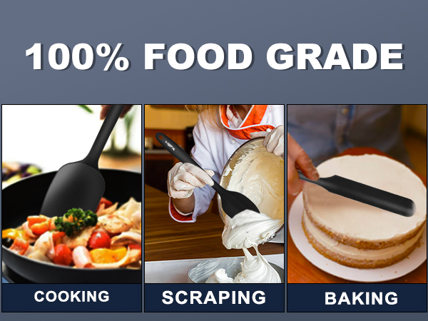  spatula set silicone rubber spatula small spatula mixing spoons spatula baking spatulas for kitchen