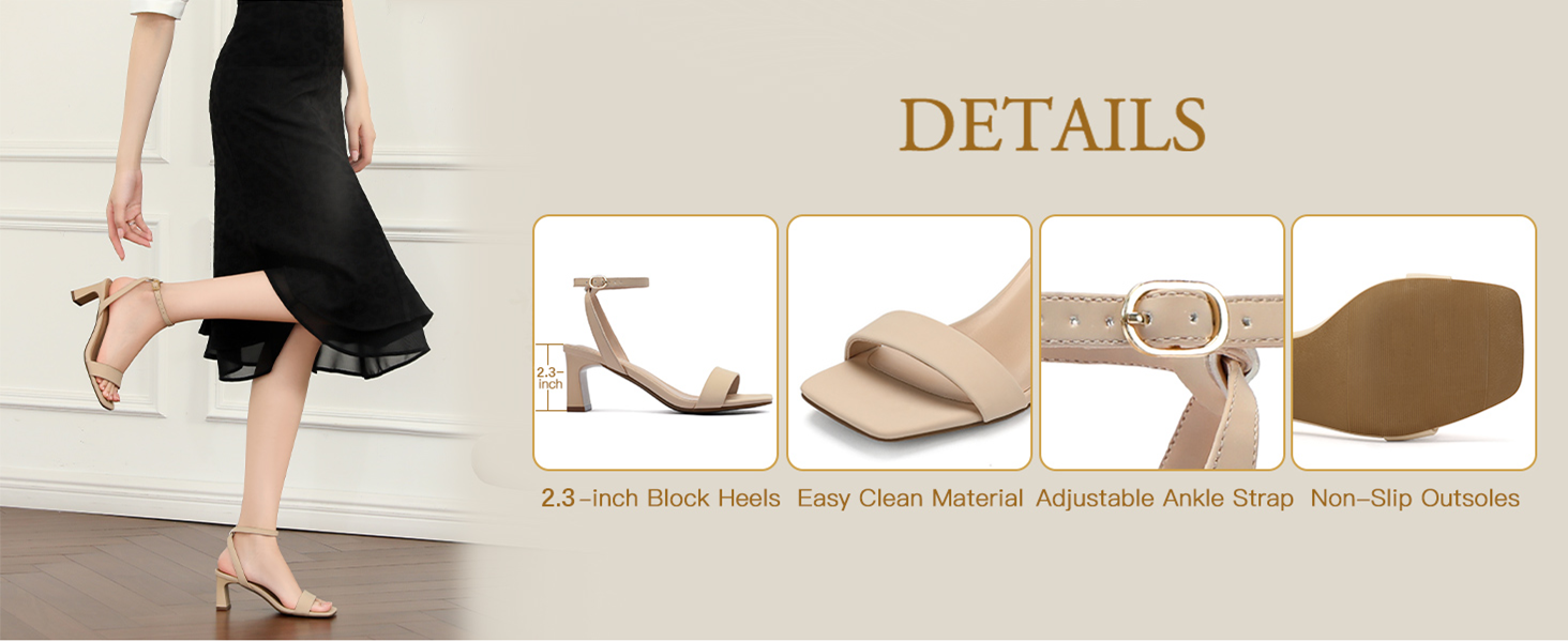 heeled sandals