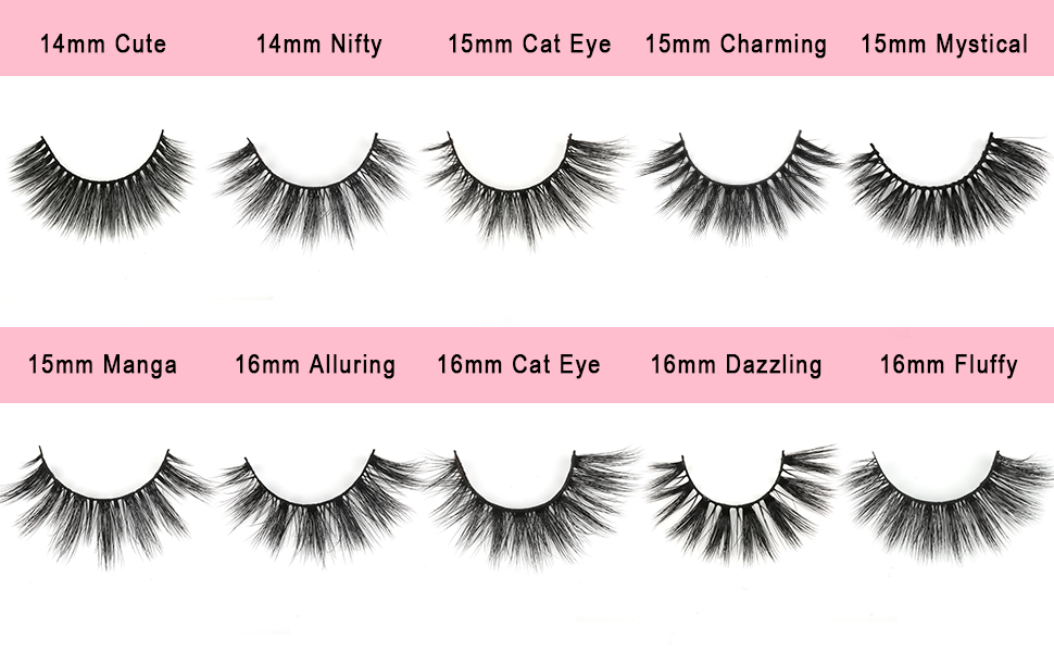 14mm 15mm 16mm 14 15 16 mm mml lashes silk mink lashes siberian mink fur natural eyes