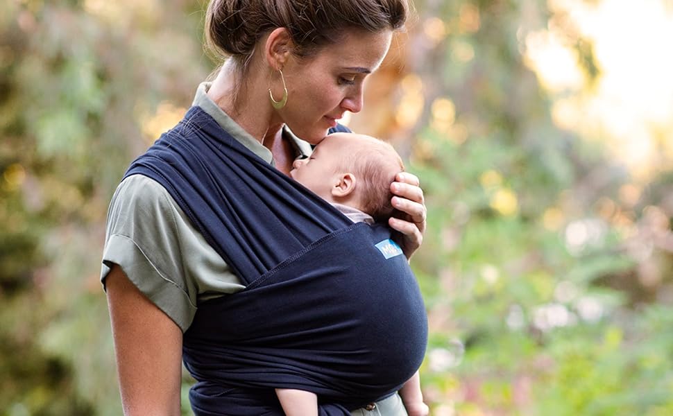 Moby Wrap Baby Carrier Evolution Baby Wrap Carrier for Newborns