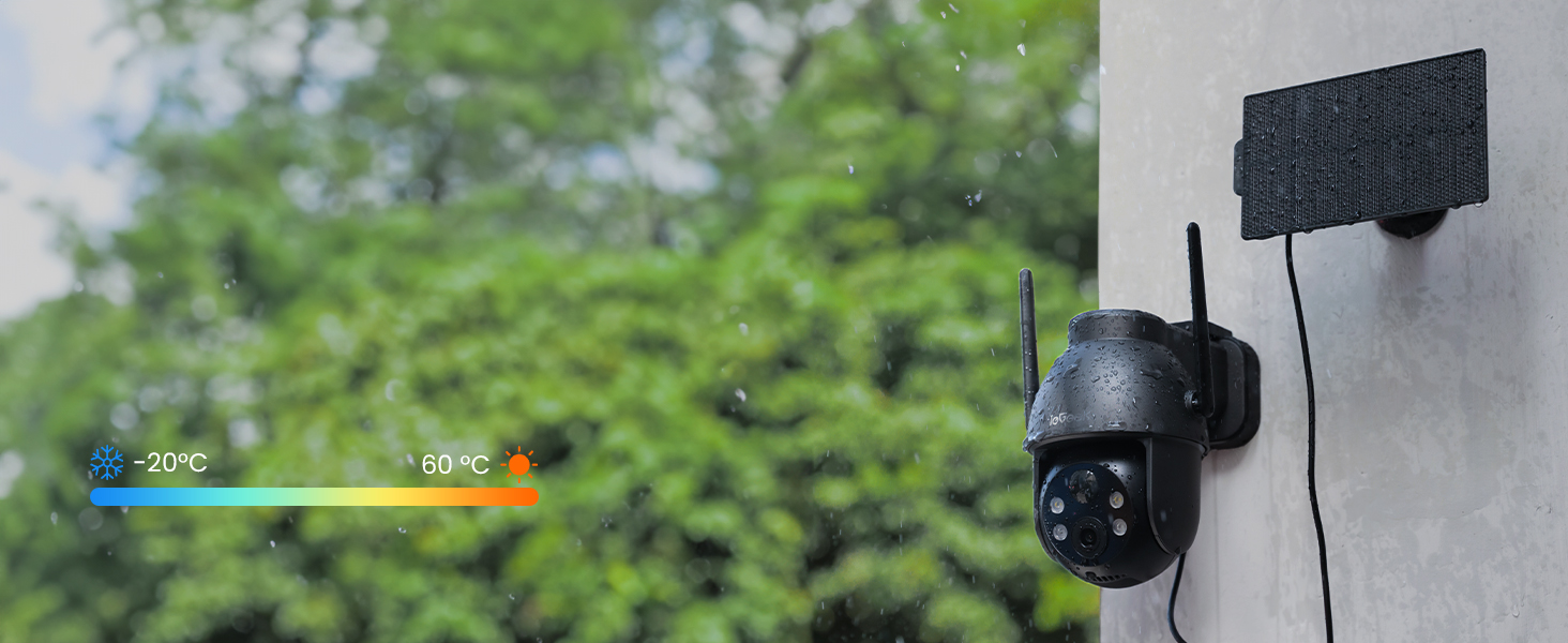 solar powered outdoor camera