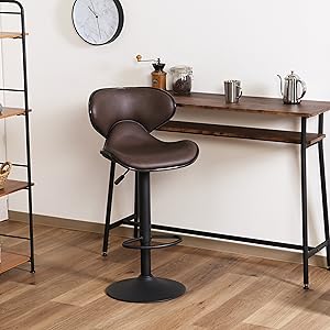 Amazon｜不二貿易 カウンターチェア 昇降式 ハイチェア 幅45.5