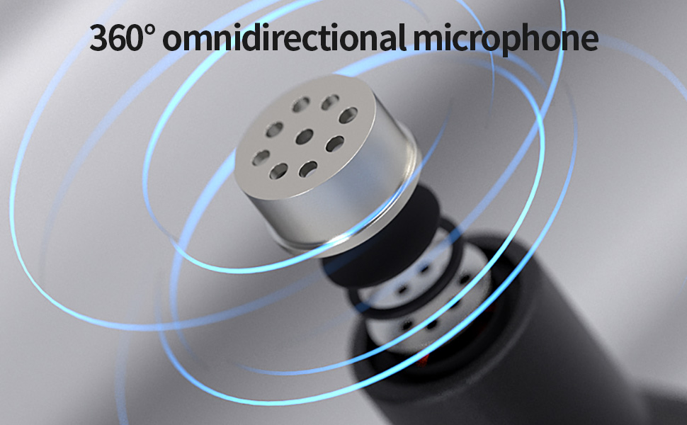 Wireless Microphones for Android Phone & Computer/Laptop. Mini Mics for
