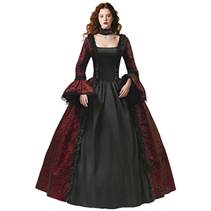 Victorian Dress for Women 18th Century Gothic Rococo Dress
